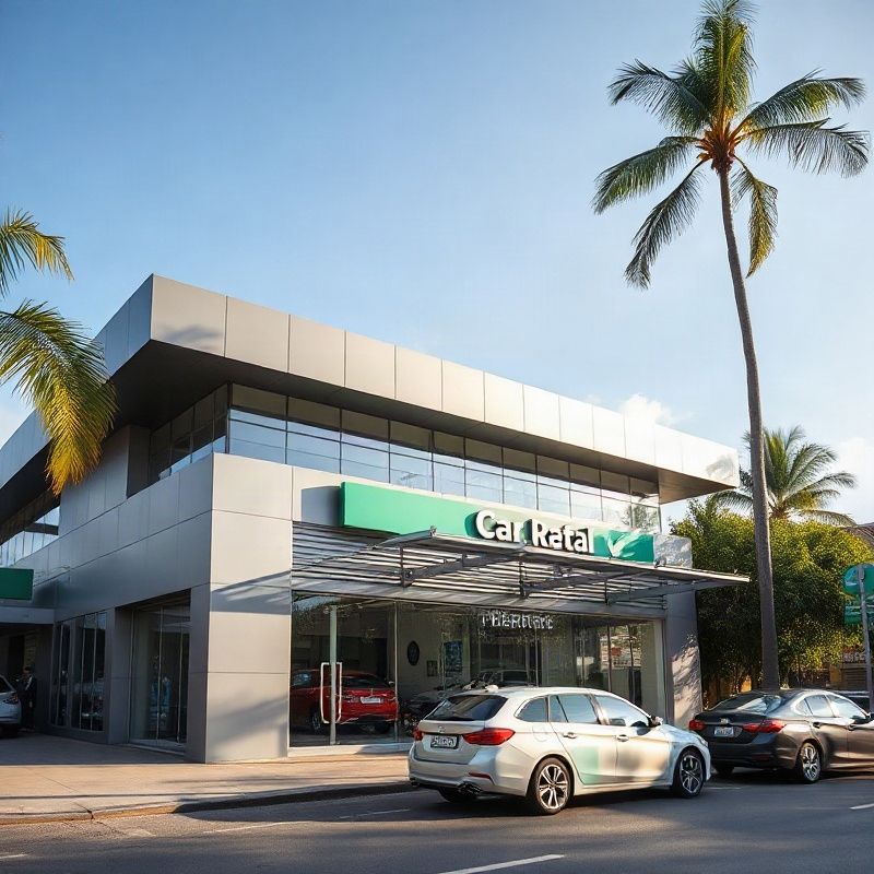 Fachada moderna da unidade Vividwecho na Av. do Contorno